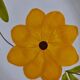 Vintage oval dish Made in Italy, hand-painted floral decoration