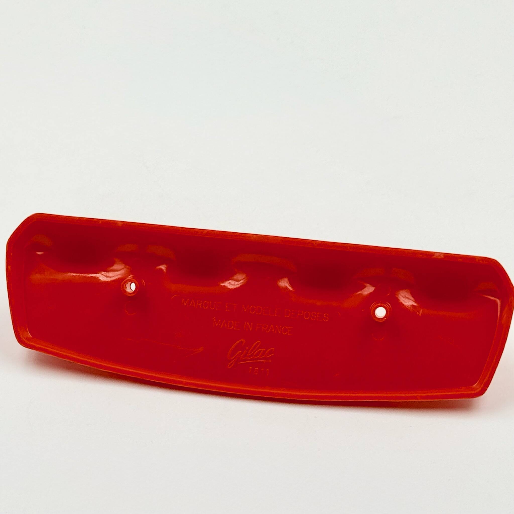 Space Age wall hook orange Gilac France 1970s