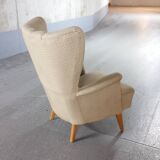 Fauteuil bergère scandinave danois années 50 60