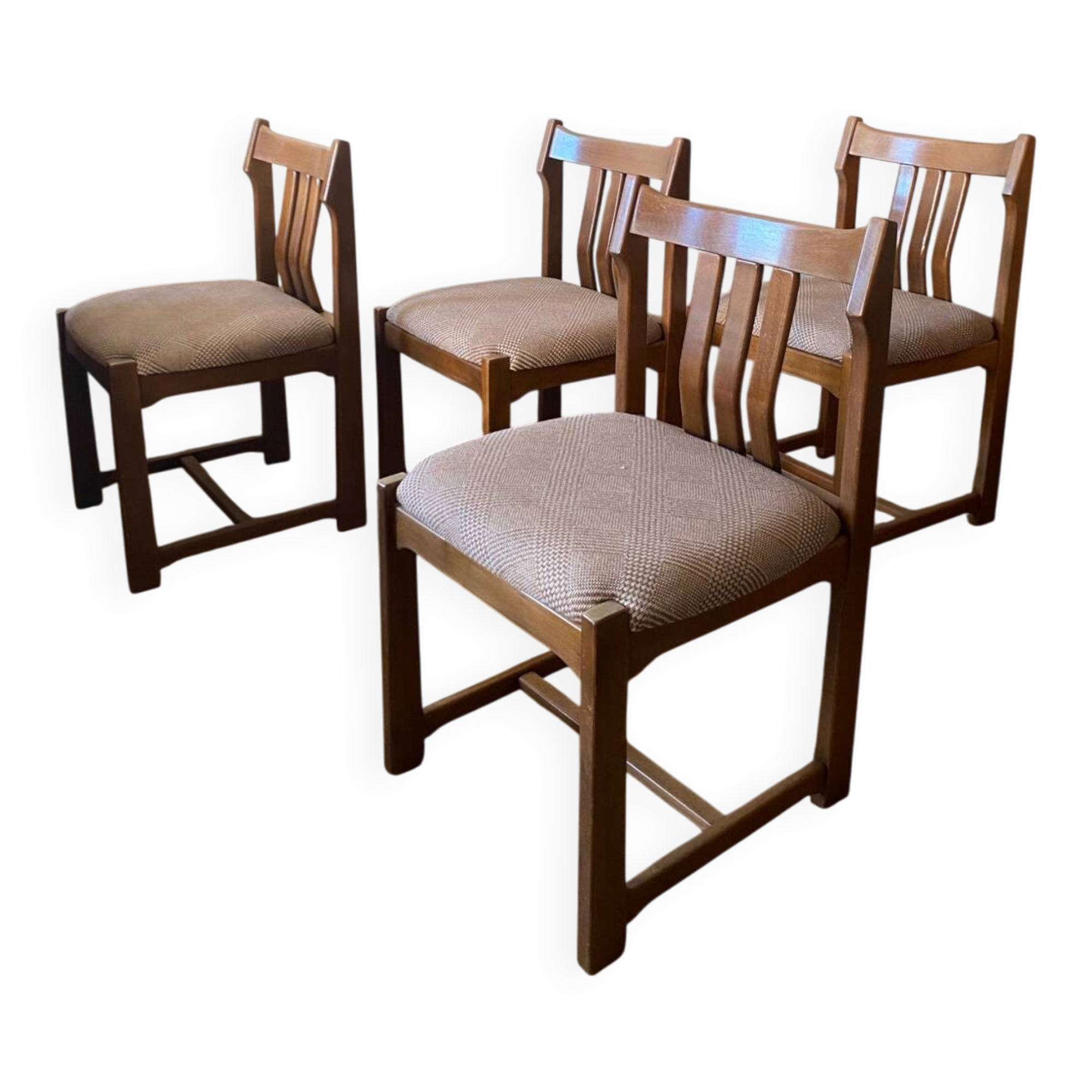 4 vintage Roche Bobois chairs 212