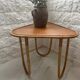 Small banbou tripod table from the 70s