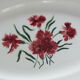 Oval dish 50s Digoin Sarreguemines Mignardise