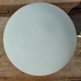 Yellow wooden lamp 70s