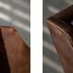 Vintage Mid-Century Danish Modern Lounge Leather Chair & Ottoman Model 2207