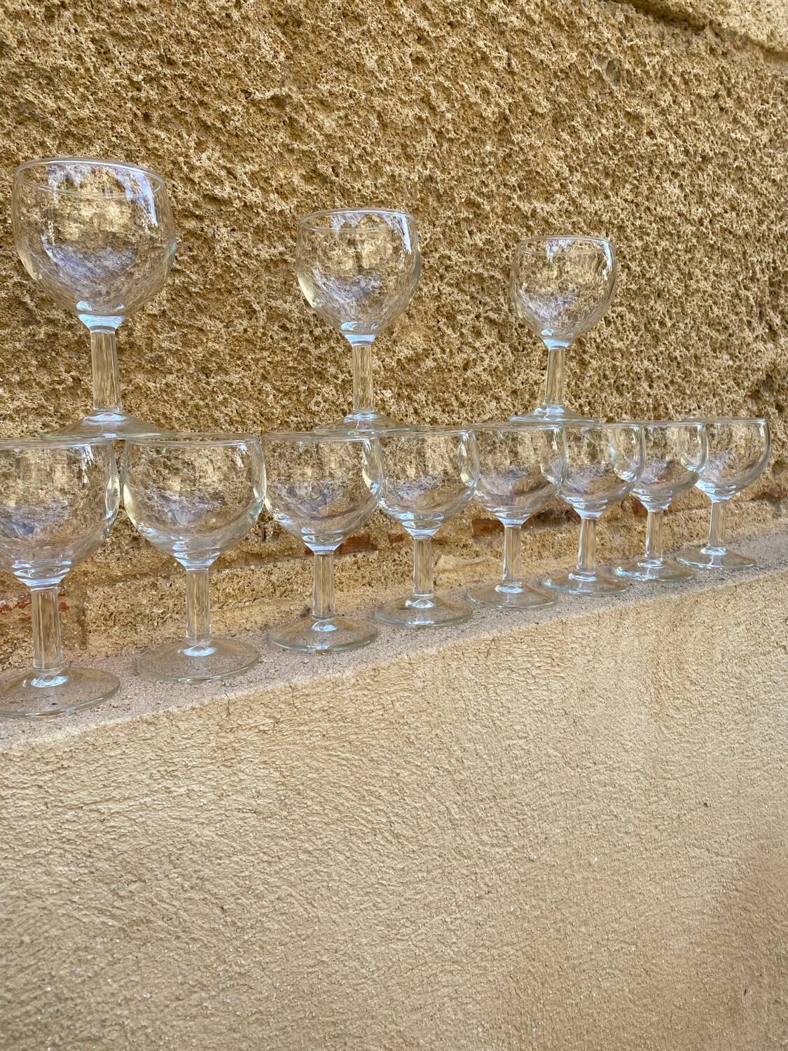 Set of 12 balloon glasses