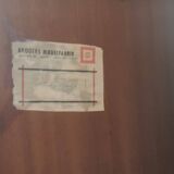 Large Danish high bookshelf in rosewood by Erik Brouer 1960.