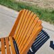 Old scissor chair