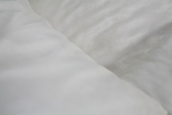 Canapé Maralunga de Vico Magistretti, Cassina, cuir blanc, Italie, circa 1970