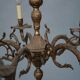 Chandelier in bronze 5 light rock