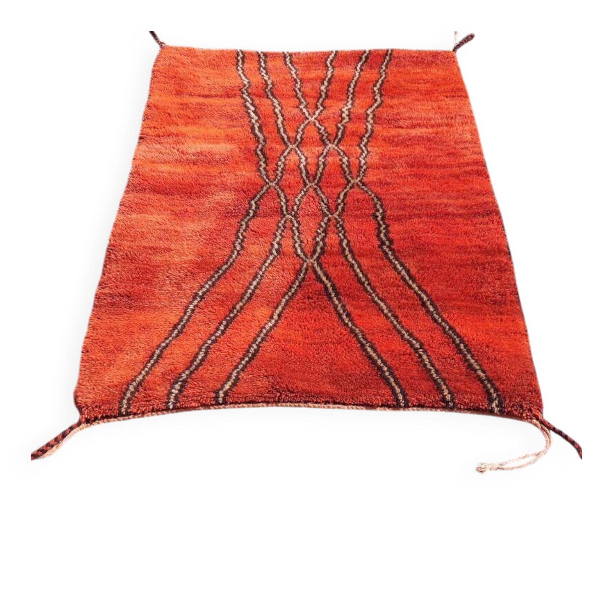 Moroccan Beber rug, Mrirt rug 150/250cm