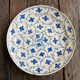 Lot de 7 assiettes faience XVIIIe - camaieu bleu