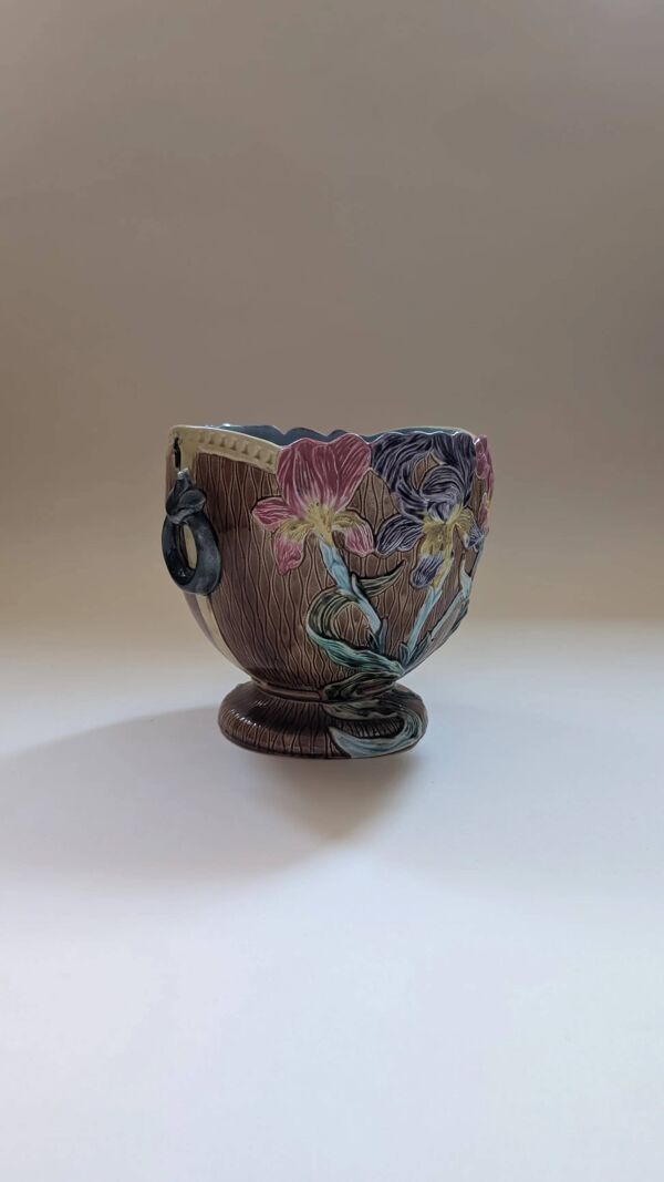 Cache-pot en barbotine