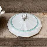 Art Deco Soup Tureen / Vegetable Dish – UML France Limoges – 1930s