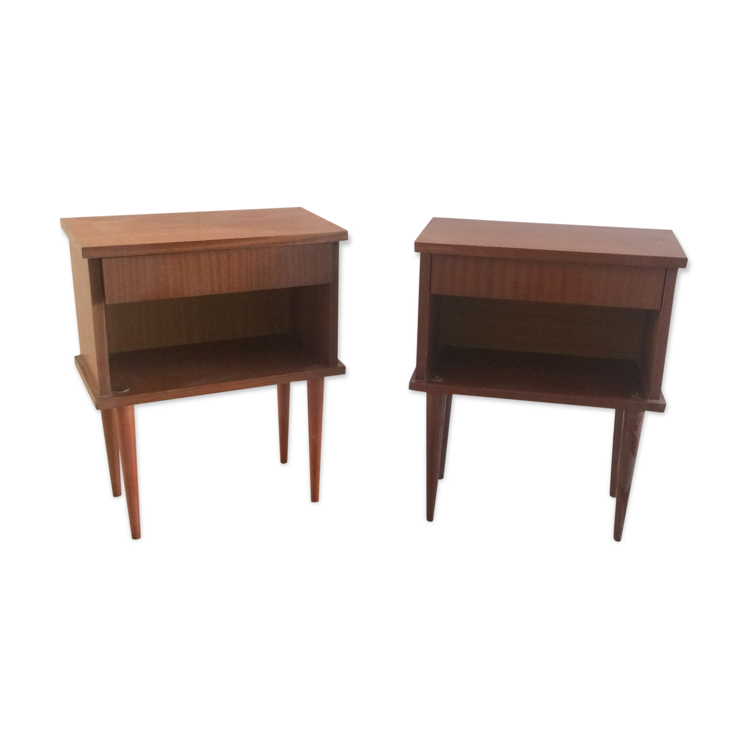 Paire de chevet vintage