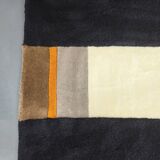 Hand-tufted wool rug by C. Olesen, Graphic design, 1990s