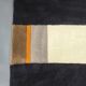 Hand-tufted wool rug by C. Olesen, Graphic design, 1990s