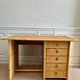 Bamboo & rattan wicker desk with 5 drawers by Dal Vera, Italy, 1970s