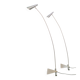 Postmodern Arch Metal Reading Floor Lamps from Hala Zeist, 1980s, Set of 2