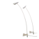 Postmodern Arch Metal Reading Floor Lamps from Hala Zeist, 1980s, Set of 2