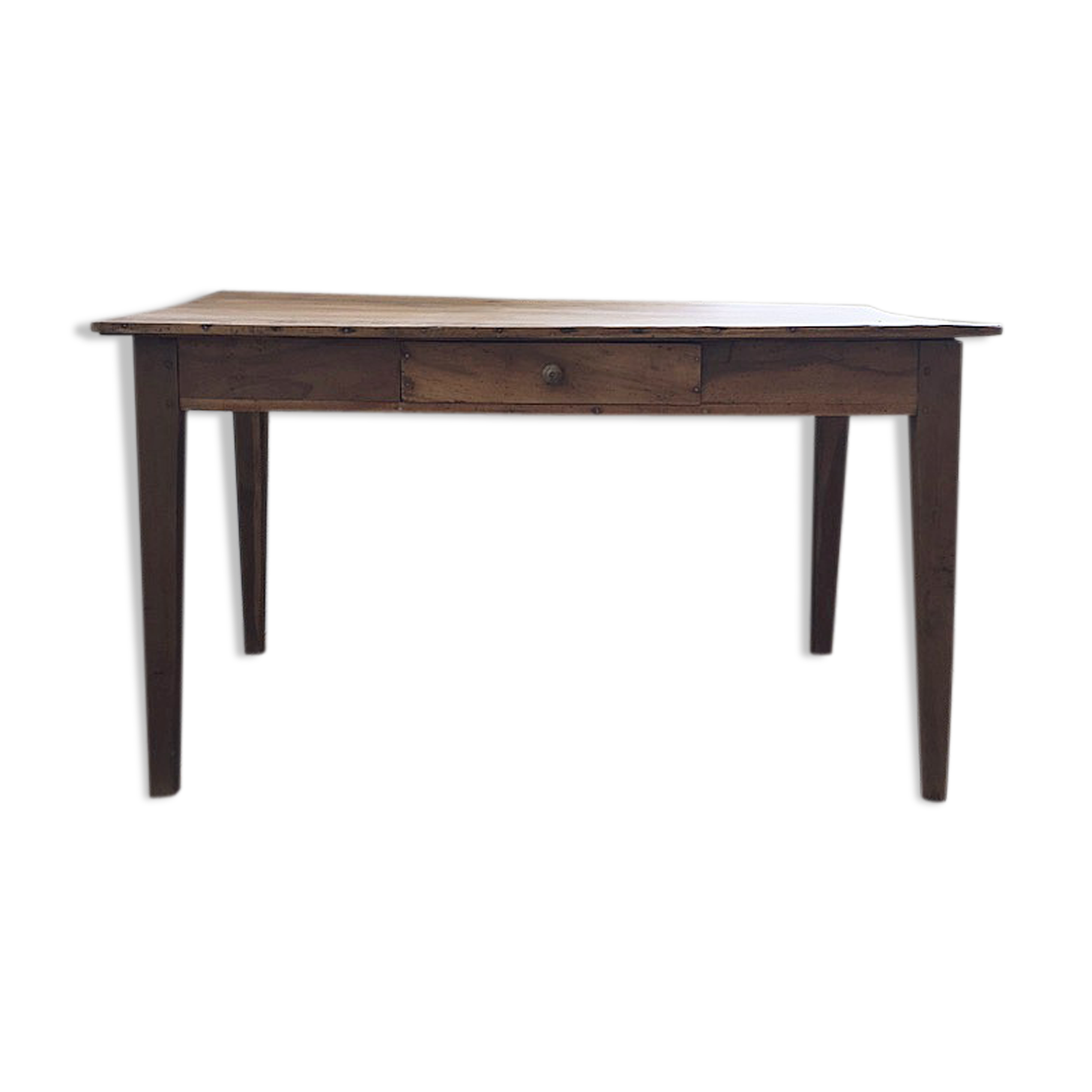 Table de ferme en noyer