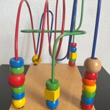 Wooden and metal toy for children