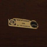 Table basse en teck, design danois, années 1970, fabricant: Fritz Hansen