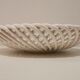 Vintage fruit dish ceramic braided 60s
