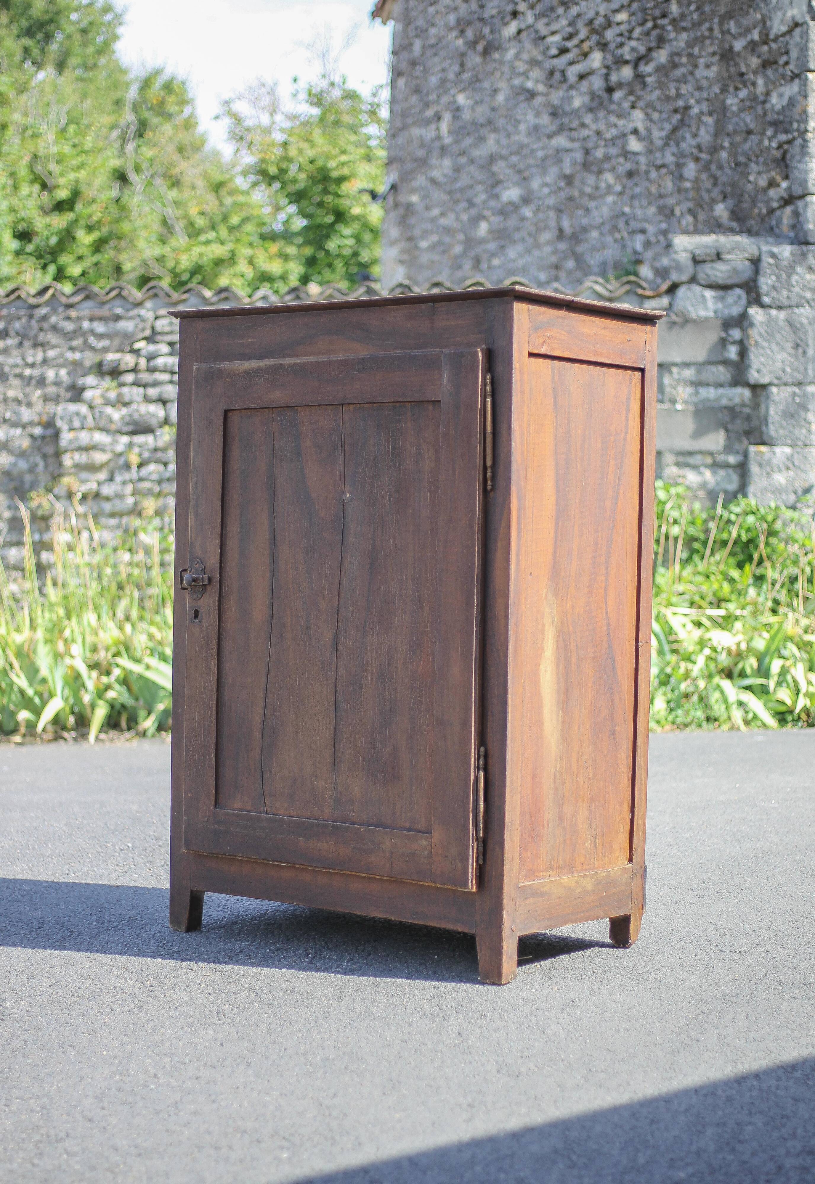 Antique 1-door cabinet, wooden storage cabinet, jam maker, cabinet, small cabinet, interior decor