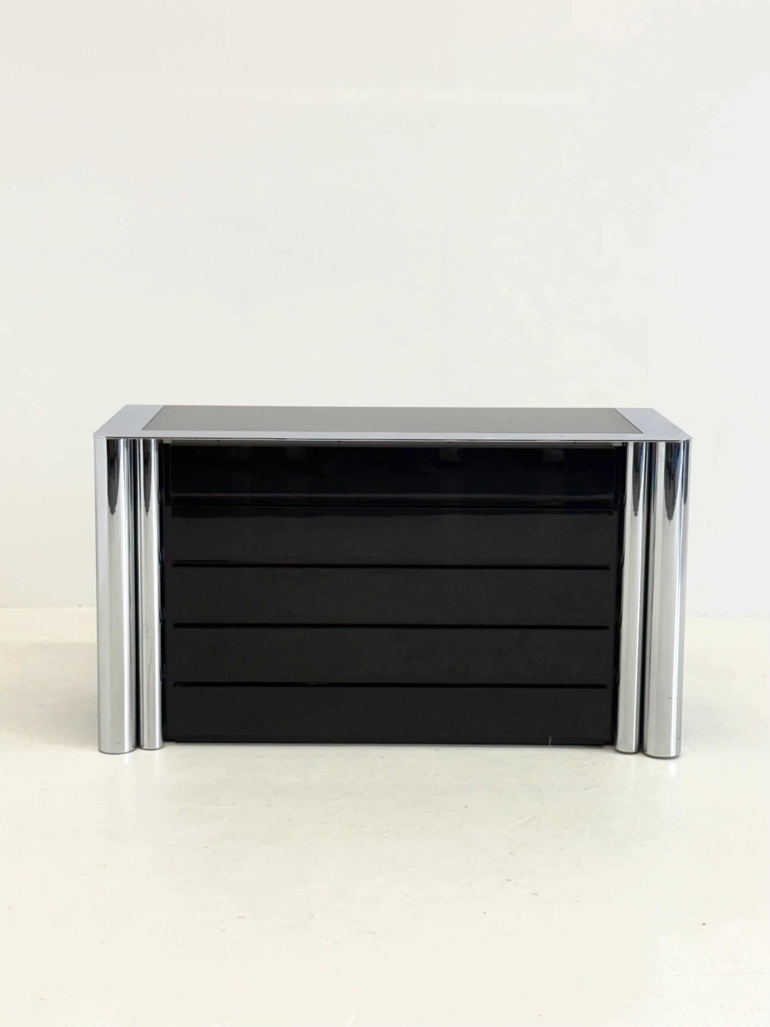 Black sideboard by Antonello Mosca for Cinova