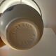 Small wireless West German pottery vase lamp with Japanese shade.