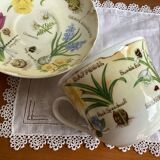 Déjeuner (tasse/sous tasse) porcelaine anglaise