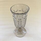 Molded glass vase