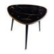 Table bois laqué tripode