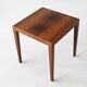 Severin Hansen pair of side tables in rosewood Haslev Denmark 1960