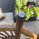 Ensemble de 8 chaises bistrot style Baumann bois courbé Annee 50/60