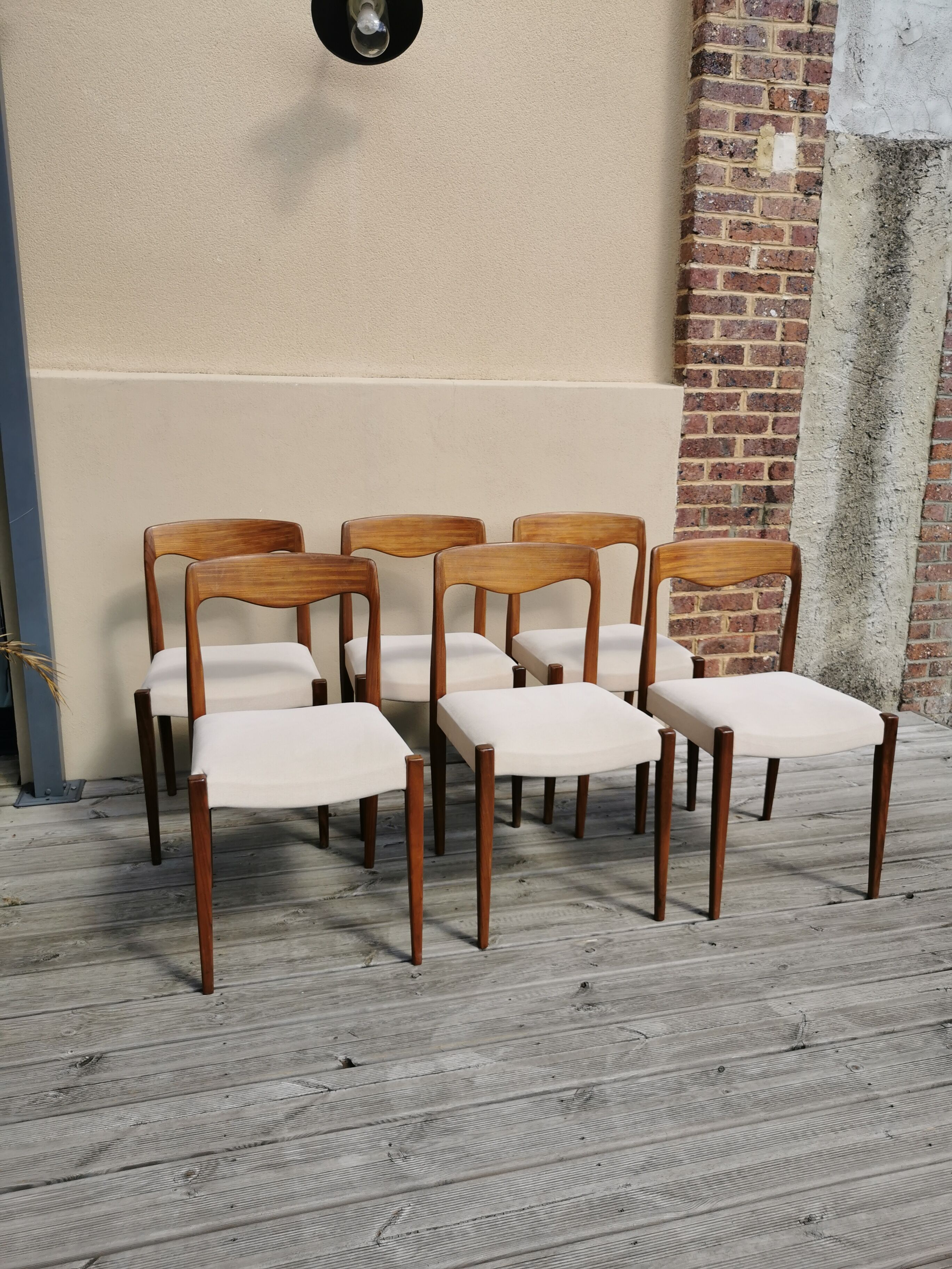 Teak chairs