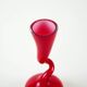 Red vase, Swing Vase, Danish design, manufactured by Normann Copenhagen