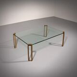 Coffee table design by Peter Ghyczy model T24 1970s 120x80x45