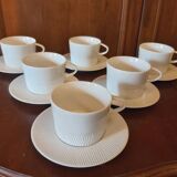 6 cups Geneviève Lethu Trait Blanc 2005