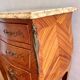 Pair of Vintage French Nightstands, Set of Rosewood Bedside Tables with Mar