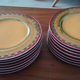 Assiettes sari