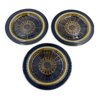 Set of 3 Kosmos plates