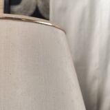 Alabaster and gilded brass lamp