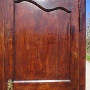 Louis Philippe wardrobe in solid walnut