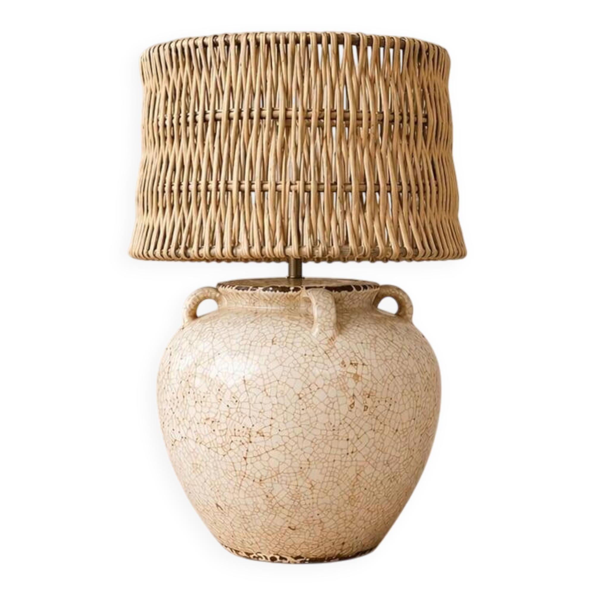 Lampe en céramique XXL, années 1970