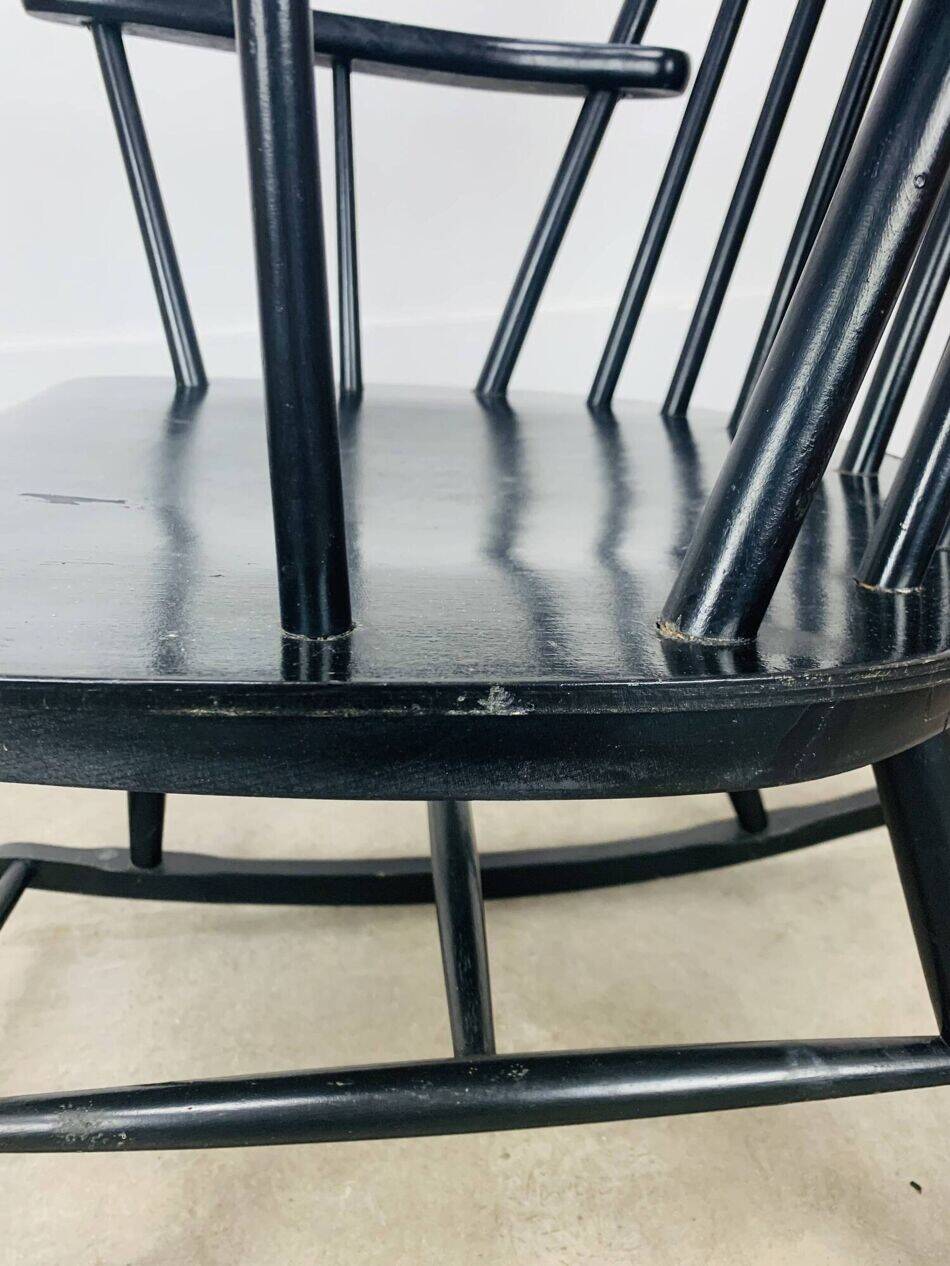 Scandinavian style rocking chair Tapiovaara, 1960s