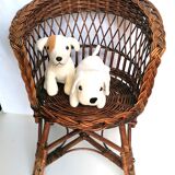 Wicker child chair