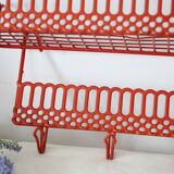 Wall shelf, vintage metal