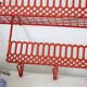Wall shelf, vintage metal