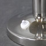 1930s Czech Art Deco nickel table lamp